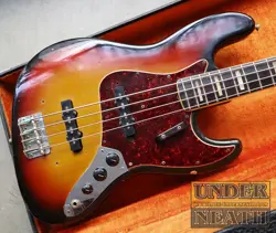 FENDER 1972 JAZZ BASS (SB/R) USED ELECTRIC