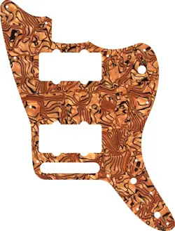 GUITAR PICKGUARD ORANGE