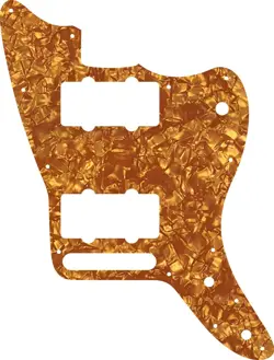 PARTS FOR US  FENDER 2024 JAZZMASTER PLAYER II GUITAR PICKGUARD,BRONZE PEARL