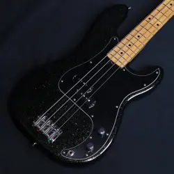 NEW FENDER / J PRECISION BASS MAPLE FINGERBOARD BLACK GOLD S/N:JD25002423 3.84KG