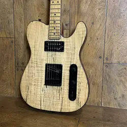SQUIER BY FENDER FSR CONTEMPORARY EXOTIC TELECASTER RH SPALTED  TOP ROASTED