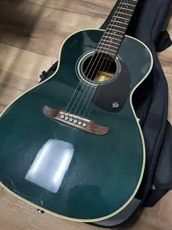 FENDER ACOUSTIC GUITAR CATALINA HANAKO GREEN MUSICAL INSTRUMENTS