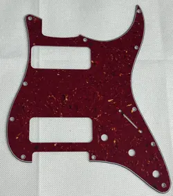 RED TORTOISE FOR FIT FENDER STRATOCASTER P90 2 PICKUP STRAT GUITAR PICKGUARD
