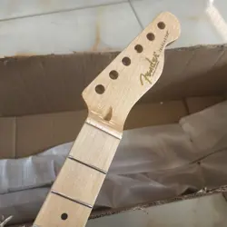 TL STYLE ELECTRIC GUITAR NECK 24 FRET 25.5 INCH MAPLE INLAY FOR FENDER GLOSS