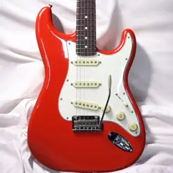 FENDER PLAYER II STRATOCASTER RW CORAL RED ELECTRIC GUITAR - USED CONDITION