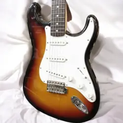 FENDER JAPAN ST-STD ELECTRIC GUITAR SUNBURST FINISH