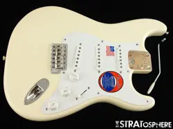 FENDER AMERICAN ERIC CLAPTON STRAT LOADED BODY, STRATOCASTER OLYMPIC WHITE