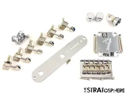 FENDER PLAYER II TELECASTER HH HARDWARE SET TELE HARDTAIL BRIDGE TUNERS PLATES 