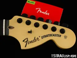 USA FENDER JIM ROOT STRATOCASTER STRAT NECK & LOCKING TUNERS COMPOUND EBONY
