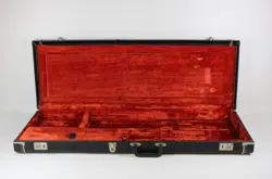 1997 FENDER ARTIST SERIES JIMI HENDRIX TRIBUTE STRATOCASTER BLACK TOLEX CASE