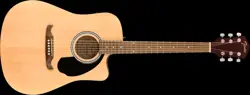  FENDER FA-125CE DREADNOUGHT CUTAWAY ACOUSTIC ELECTRIC GUITAR WITH A SPRUCE TOP