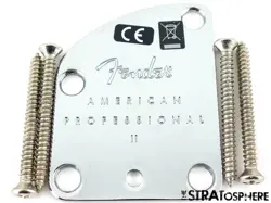 AMERICAN FENDER PROFESSIONAL II TELECASTER, TELE, CONTOUR NECK PLATE, CHROME.