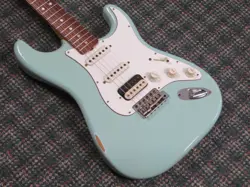 2013 FENDER CUSTOM SHOP 1965 STRATOCASTER RELIC DAPHNE BLUE W/EVH! W/OHSC&COA