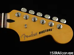 FENDER PLAYER II MUSTANG SERIES NECK + TUNERS, GUITAR 9.5