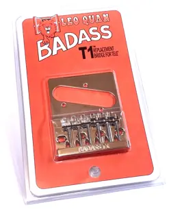 NICKEL BADASS T1 BRIDGE FOR VINTAGE FENDER TELECASTER® TELE® GUITAR TB-5101-001