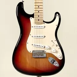 FENDER AMERICAN STANDARD STRATOCASTER -3 COLOR SUNBURST- ELECTRIC GUITAR USED