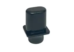 TOP HAT SWITCH TIP FOR FENDER TELE GUITAR OAK GRIGSBY, AND CRL BLACK SK-0713-B