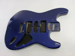 2005 STARCASTER BY FENDER STRATOCASTER GUITAR BODY BLUE 2 POINT 1.6