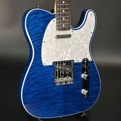 FENDER MIJ FSR TRADITIONAL 60S CUSTOM TELECASTER TRANSLUCENT BLUE S/N JD24025931