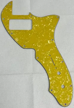GOLD PEARL FOR US FENDER TELECASTER 69 THINLINE TV JONE STYLE GUITAR PICKGUARD