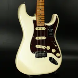 NEW FENDER MEXICO / PLAYER PLUS STRATOCASTER MAPLE OLYMPIC PEARL S/N MX24035558