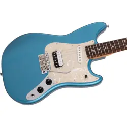FENDER MADE IN JAPAN 2024 MODEL LIMITED CYCLONE ELECTRIC GUITAR (PLACID BLUE)