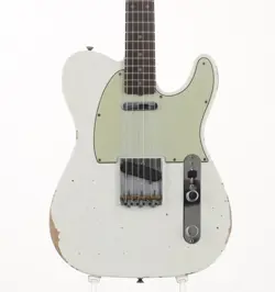 FENDER CUSTOM SHOP LTD 61 TELECASTER RELIC AGED OLYMPIC WHITE [SN CZ566688]