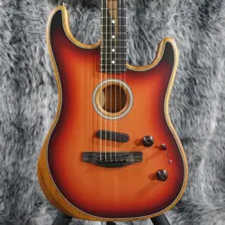 FENDER  FENDER  AMERICAN ACOUSTASONIC STRAT 3 COLOR SUNBURST