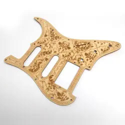 SSH 11 HOLES STRAT ELECTRIC GUITAR PICKGUARD FOR FENDER GUITAR CARVED BASSWOOD