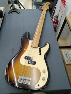 FENDER MEXICO ROAD WORN PRECISION BASS ELECTRIC SAFE DELIVERY FROM JAPAN