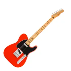 FENDER PLAYER II TELECASTER MN CORAL RED ELECTRIC GUITAR NO.YG766