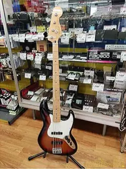 FENDER MEXICO PLAYER JAZZ BASS MN 3TS GUITAR SAFE DELIVERY FROM JAPAN