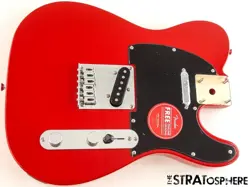 FENDER SQUIER SONIC TELE LOADED BODY TELECASTER GUITAR PARTS TORINO RED