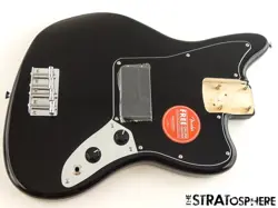 LOADED FENDER SQUIER AFFINITY JAGUAR BASS H BODY, BLACK