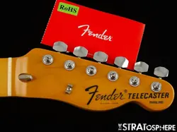 FENDER AV II AMERICAN VINTAGE 1972 TELE THINLINE, NECK & TUNERS, 72, MN MAPLE.