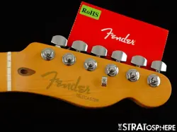 FENDER AMERICAN ULTRA II TELECASTER TELE NECK W/ LOCKING TUNERS USA 