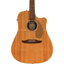 FENDER CALIFORNIA REDONDO PLAYER ACOUSTIC-ELECTRIC GUITAR NATURAL REFURBISHED