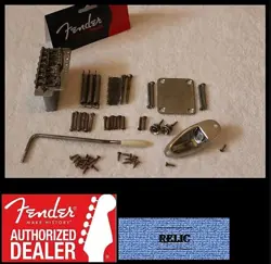 FENDER USA RELIC CHROME STRATOCASTER 2 3/16