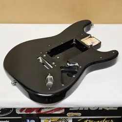 OLD 1990 FENDER USA STRAT BODY BLACK 90'S AMERICAN STRATOCASTER ELECTRIC GUITAR
