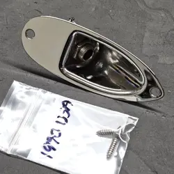 1990 FENDER AMERICAN STRATOCASTER OUTPUT JACK ASSEMBLY W/ SCREWS STRAT USA 90'S