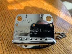 ORIGINAL 1966 FENDER MUSTANG GUITAR DYNAMIC VIBRATO AND SCREWS