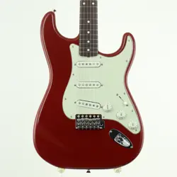USED FENDER 2023 COLLECTION MIJ TRADITIONAL II 60S STRATOCASTER AGED DAKOTA RED 