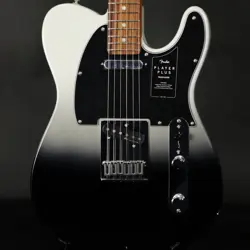 NEW FENDER / PLAYER PLUS TELECASTER PAU FERRO SILVER SMOKE B-GRADE SN MX24085590