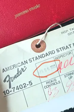 FENDER USA/STRATOCASTER/AMERICAN STANDARD MADE IN 1989