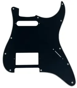 3 PLY BLACK FOR FENDER US STRATOCASTER 11 SCREW HOLE HS STYLE GUITAR PICKGUARD