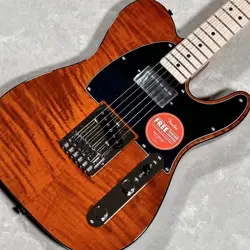 SQUIER BY FENDER AFFINITY SERIES TELECASTER FMT SH MOCHA WEIGHT 3.27KG NO INTERE