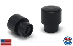 VINTAGE FORGE BLACK BARREL PICKUP SELECTOR SWITCH TIPS FOR FENDER TELECASTER 