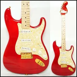 ELECTRIC GUITAR FENDER STRATOCASTER RED 2018 MADE IN JAPAN MAPLE NECK