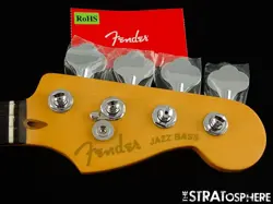FENDER AMERICAN ULTRA II JAZZ BASS NECK W/ TUNERS USA GUITAR MODERN 