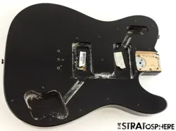 FENDER AV II AMERICAN VINTAGE 1975 TELECASTER DELUXE BODY, 75 TELE BLACK 